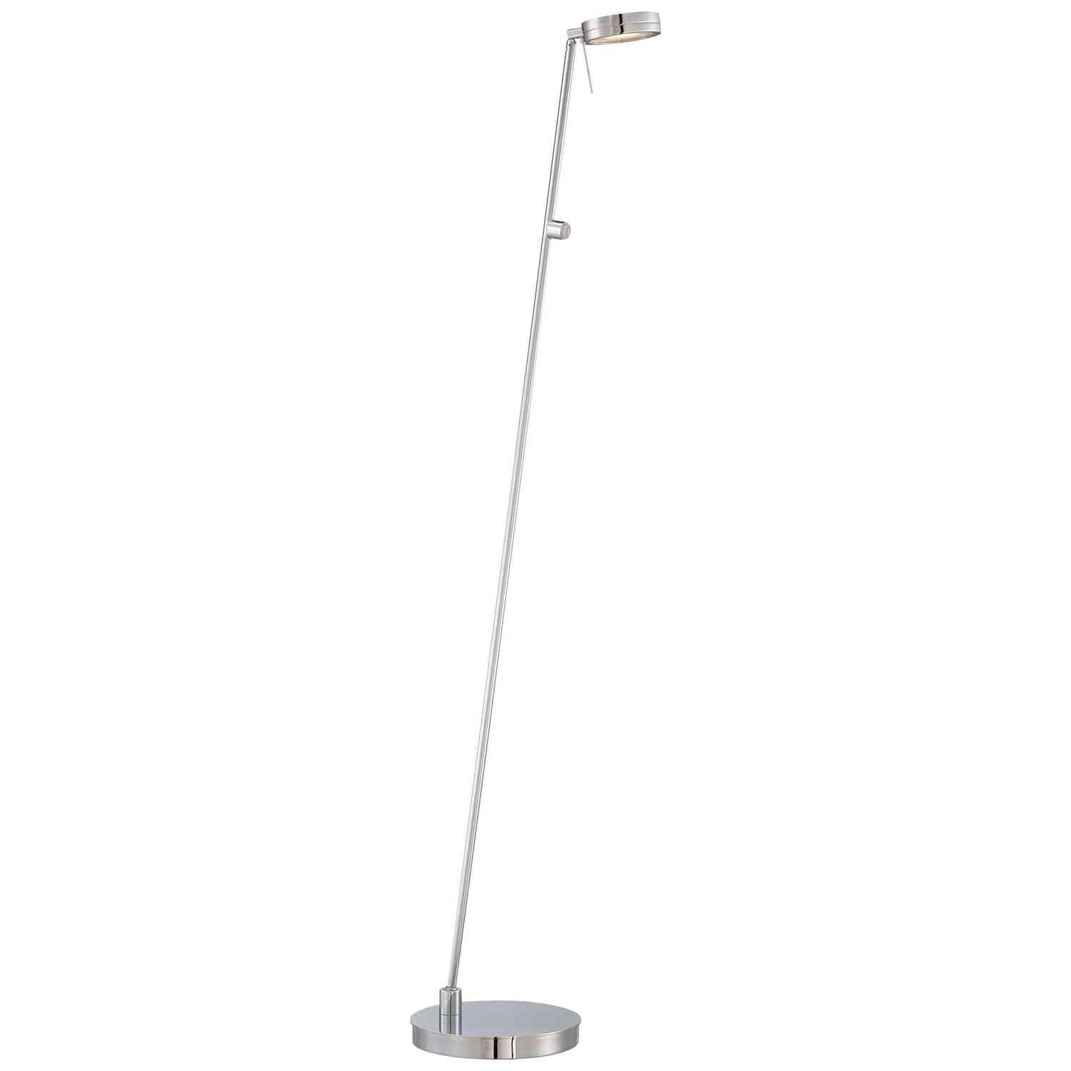 George Kovacs - P4304-077 - LED Floor Lamp - George'S Reading Room - Chrome