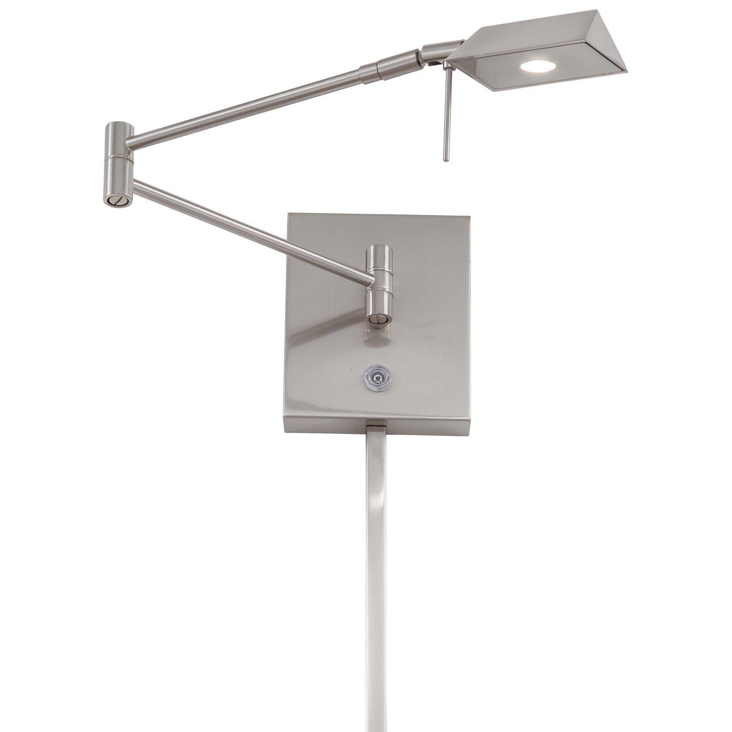 George Kovacs - P4318-084 - LED Swing Arm Wall Lamp - George'S Reading Room - Brushed Nickel