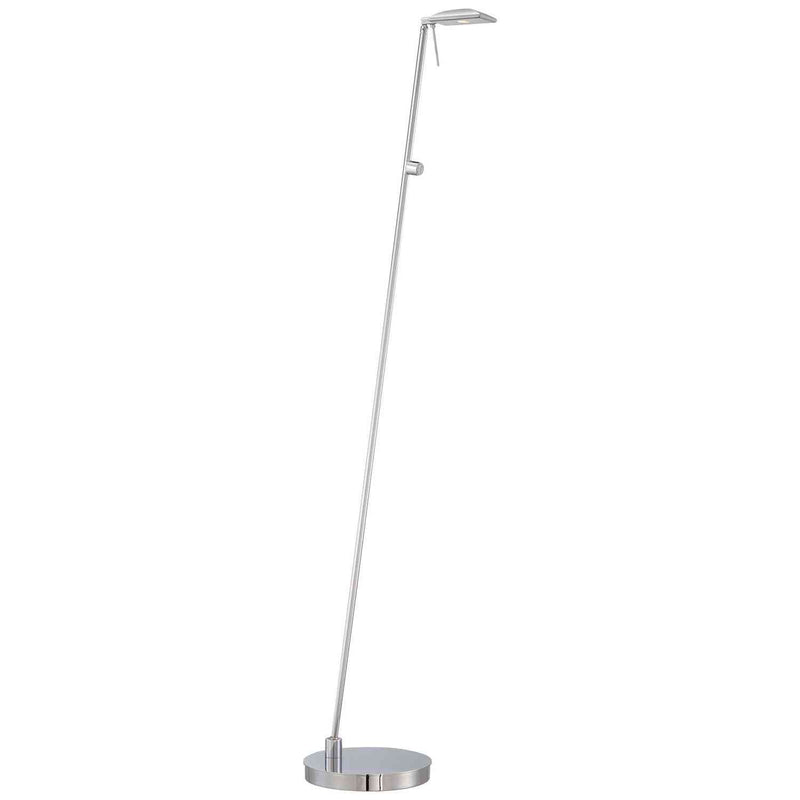 George Kovacs - P4324-077 - LED Floor Lamp - George'S Reading Room - Chrome