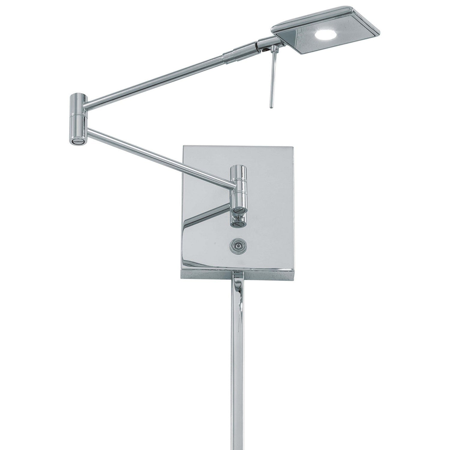 George Kovacs - P4328-077 - LED Swing Arm Wall Lamp - George'S Reading Room - Chrome