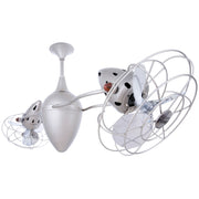 Matthews Fan Company - AR-BN-MTL - 48"Ceiling Fan - Ar Ruthiane - Brushed Nickel