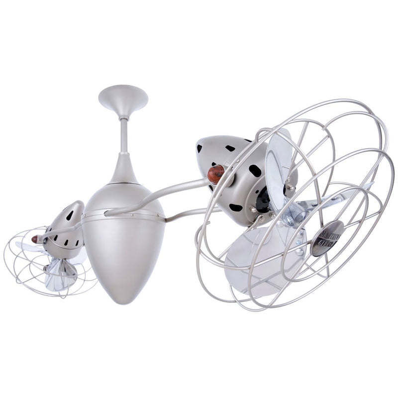 Matthews Fan Company - AR-BN-MTL - 48"Ceiling Fan - Ar Ruthiane - Brushed Nickel