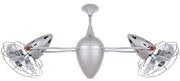 Matthews Fan Company - AR-BN-MTL-DAMP - 48"Ceiling Fan - Ar Ruthiane - Brushed Nickel