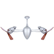 Matthews Fan Company - AR-BN-WD-DAMP - 48"Ceiling Fan - Ar Ruthiane - Brushed Nickel