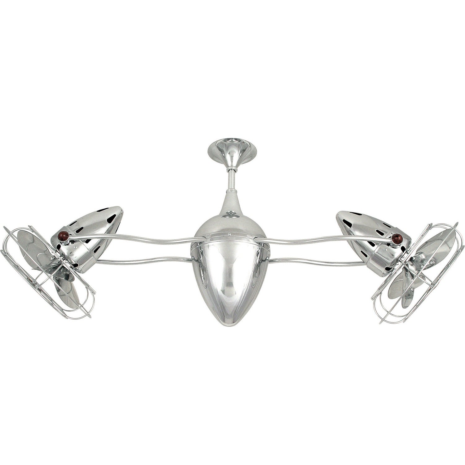 Matthews Fan Company - AR-CR-MTL - 48"Ceiling Fan - Ar Ruthiane - Polished Chrome