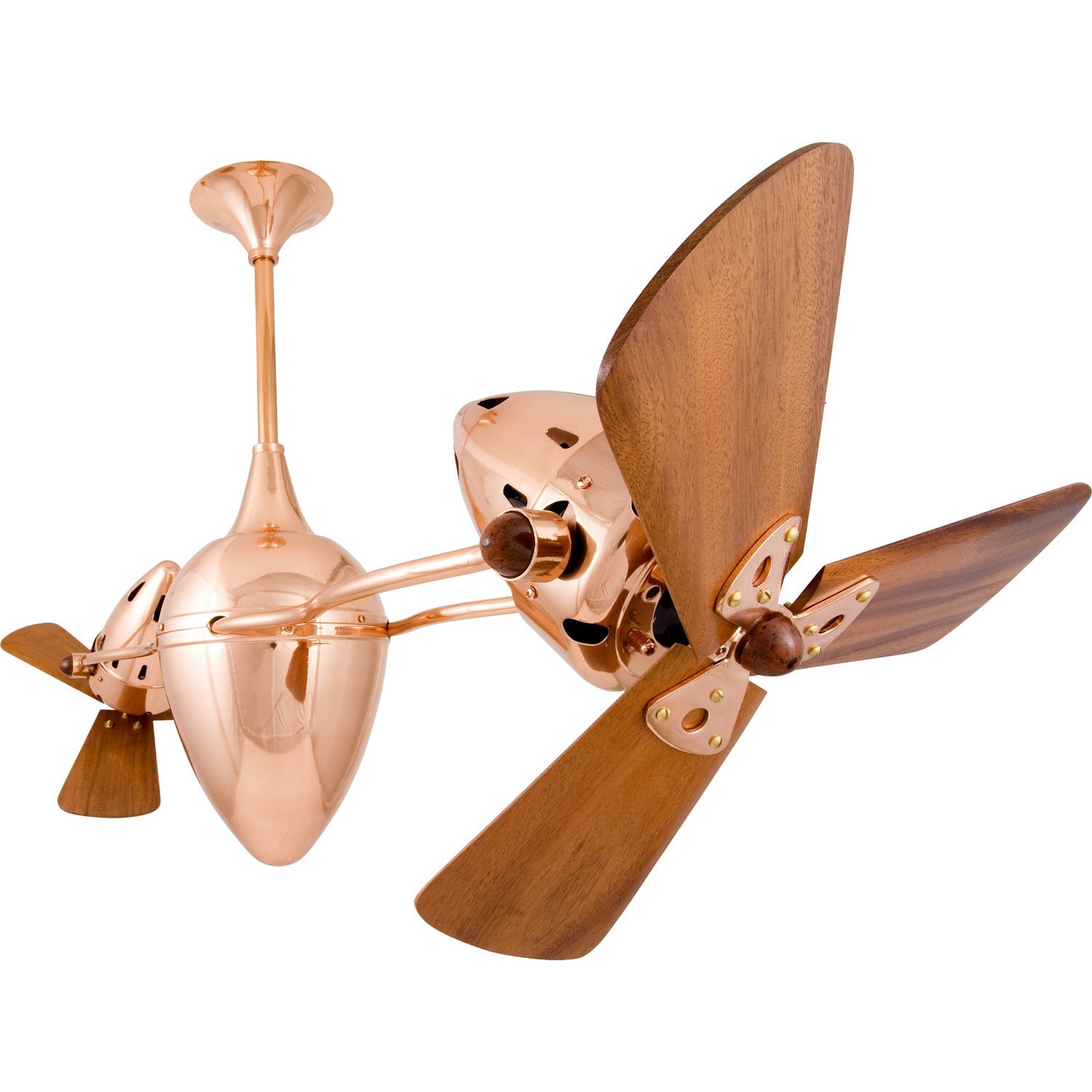 Matthews Fan Company - AR-CP-WD - 48"Ceiling Fan - Ar Ruthiane - Polished Copper