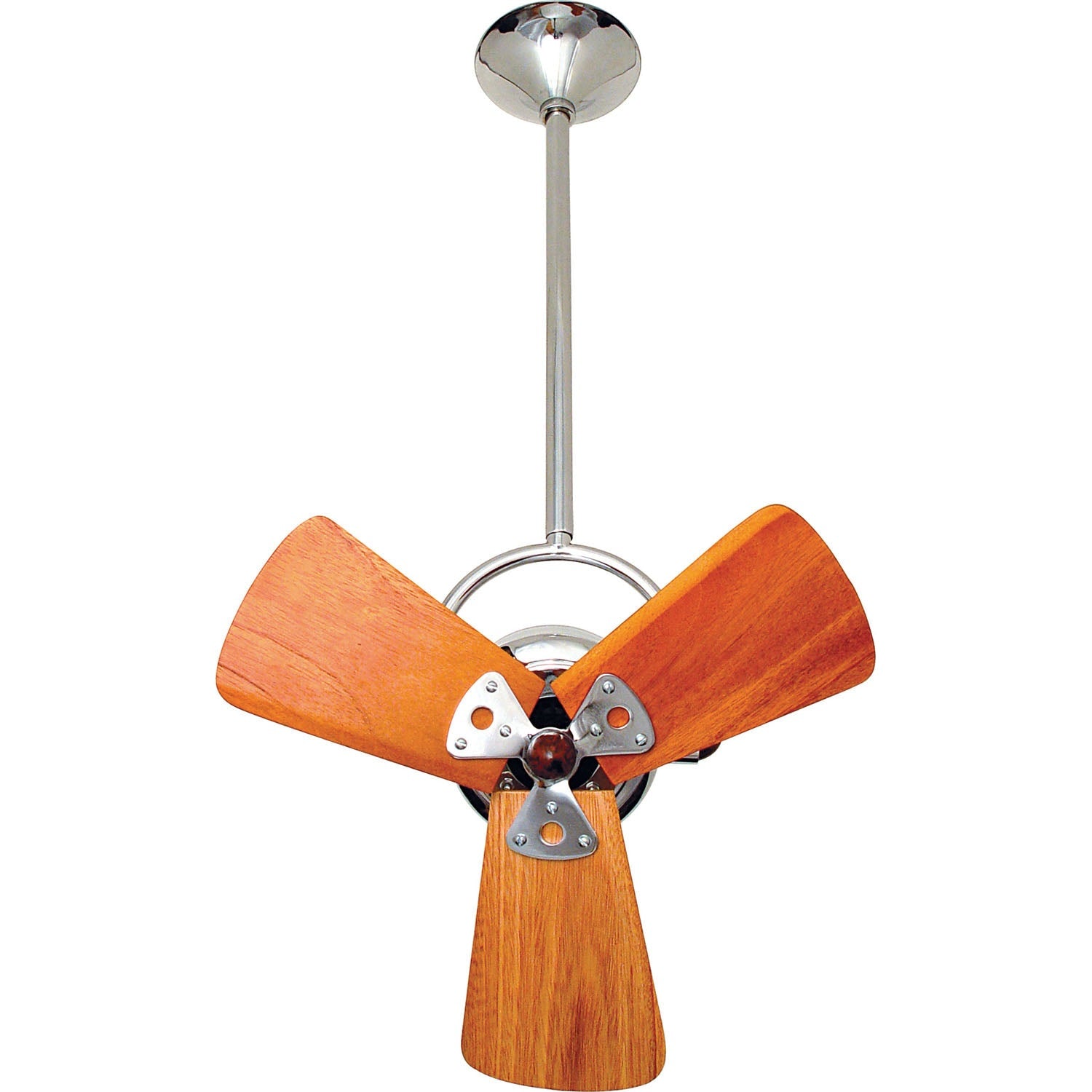 Matthews Fan Company - BD-CR-WD-DAMP - 16"Ceiling Fan - Bianca Direcional - Polished Chrome