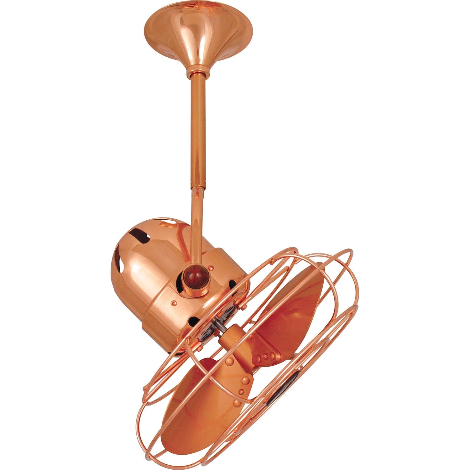 Matthews Fan Company - BD-CP-MTL - 16"Ceiling Fan - Bianca Direcional - Polished Copper