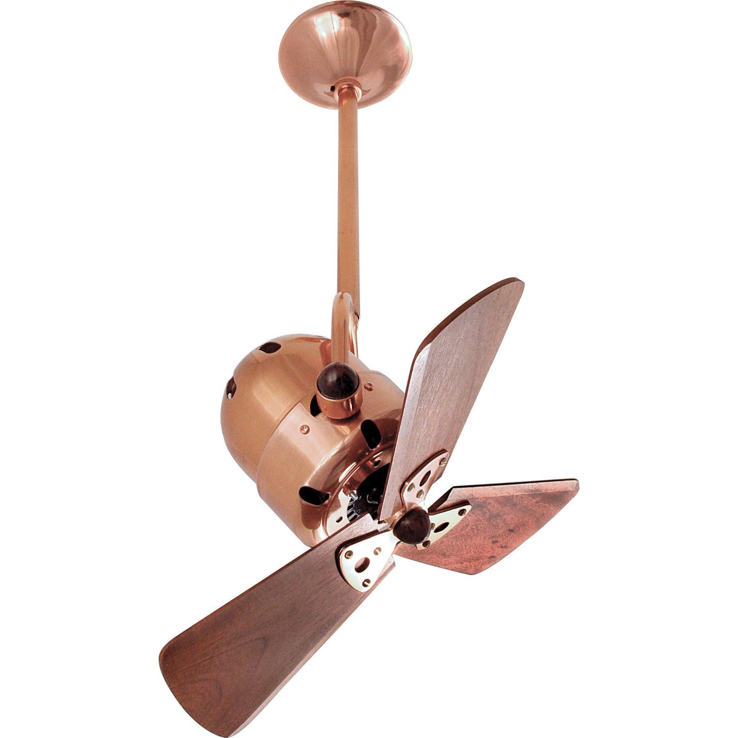 Matthews Fan Company - BD-CP-WD - 16"Ceiling Fan - Bianca Direcional - Polished Copper