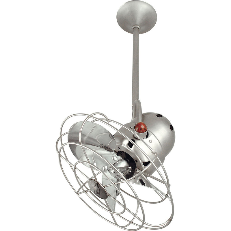 Matthews Fan Company - BD-BN-MTL-DAMP - 16"Ceiling Fan - Bianca Direcional - Brushed Nickel