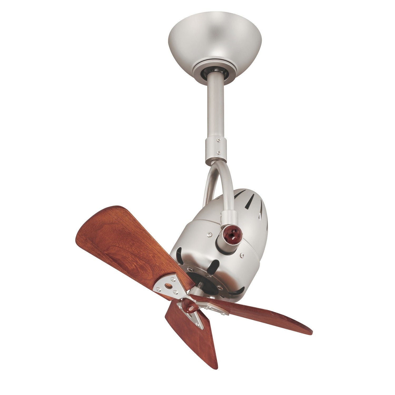 Matthews Fan Company - DI-BN-WD - 16"Ceiling Fan - Diane - Brushed Nickel