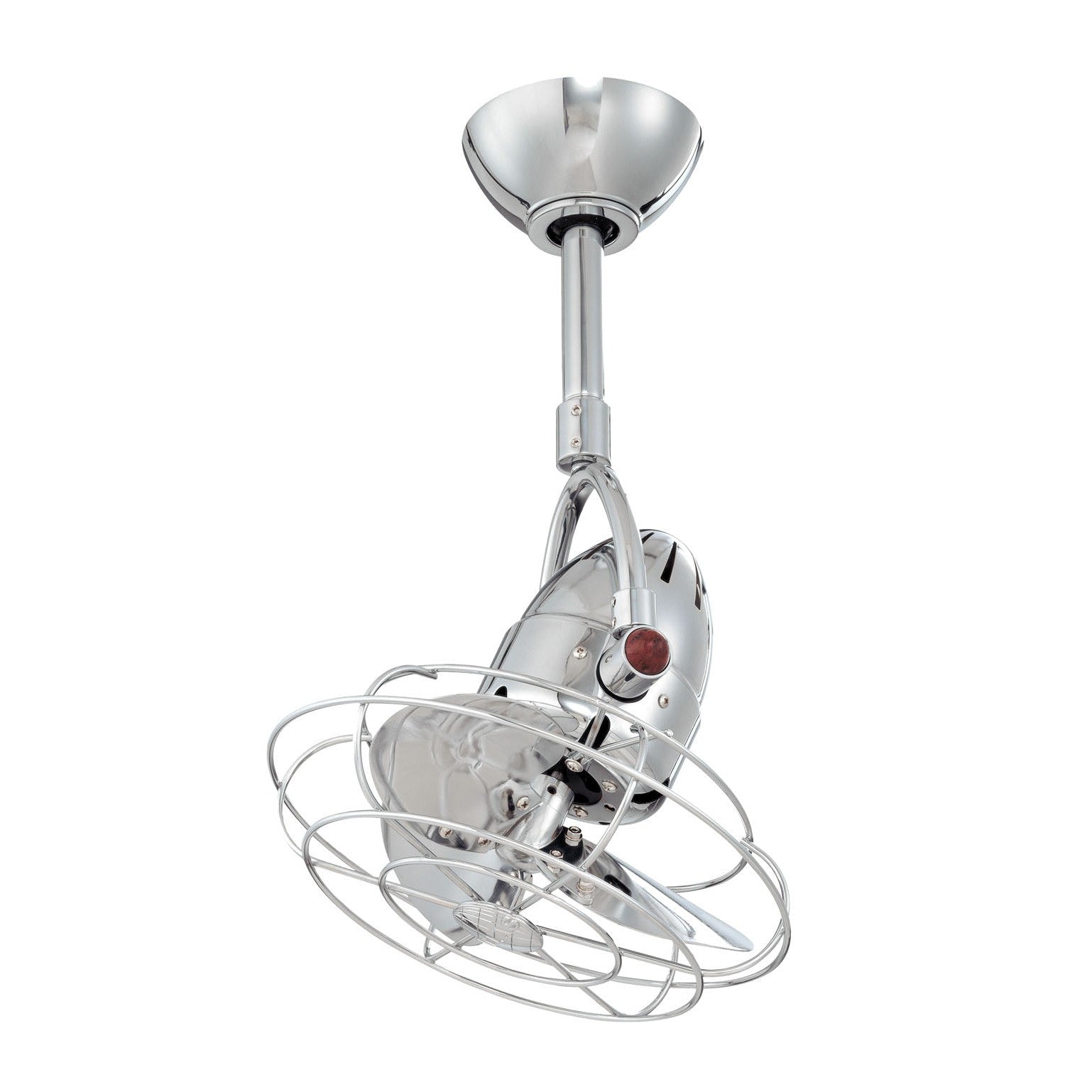 Matthews Fan Company - DI-CR-MTL - 16"Ceiling Fan - Diane - Polished Chrome