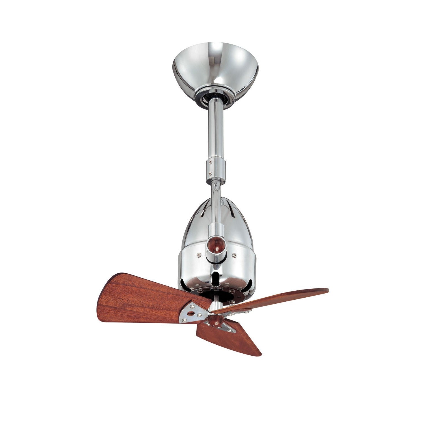 Matthews Fan Company - DI-CR-WD - 16"Ceiling Fan - Diane - Polished Chrome