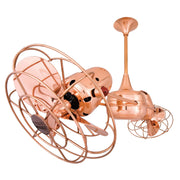 Matthews Fan Company - DD-CP-MTL - 36"Ceiling Fan - Duplo-Dinamico - Polished Copper
