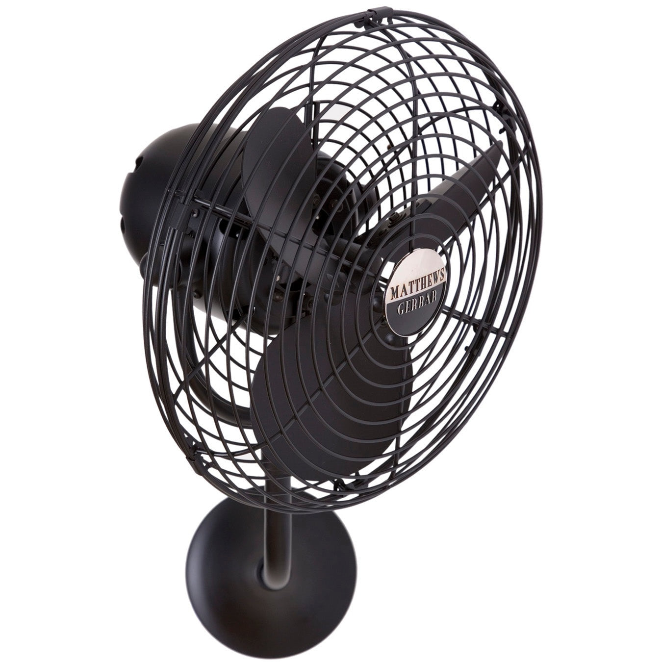 Matthews Fan Company - MP-BK-MTL - 19"Wall Fan - Michelle Parede - Matte Black
