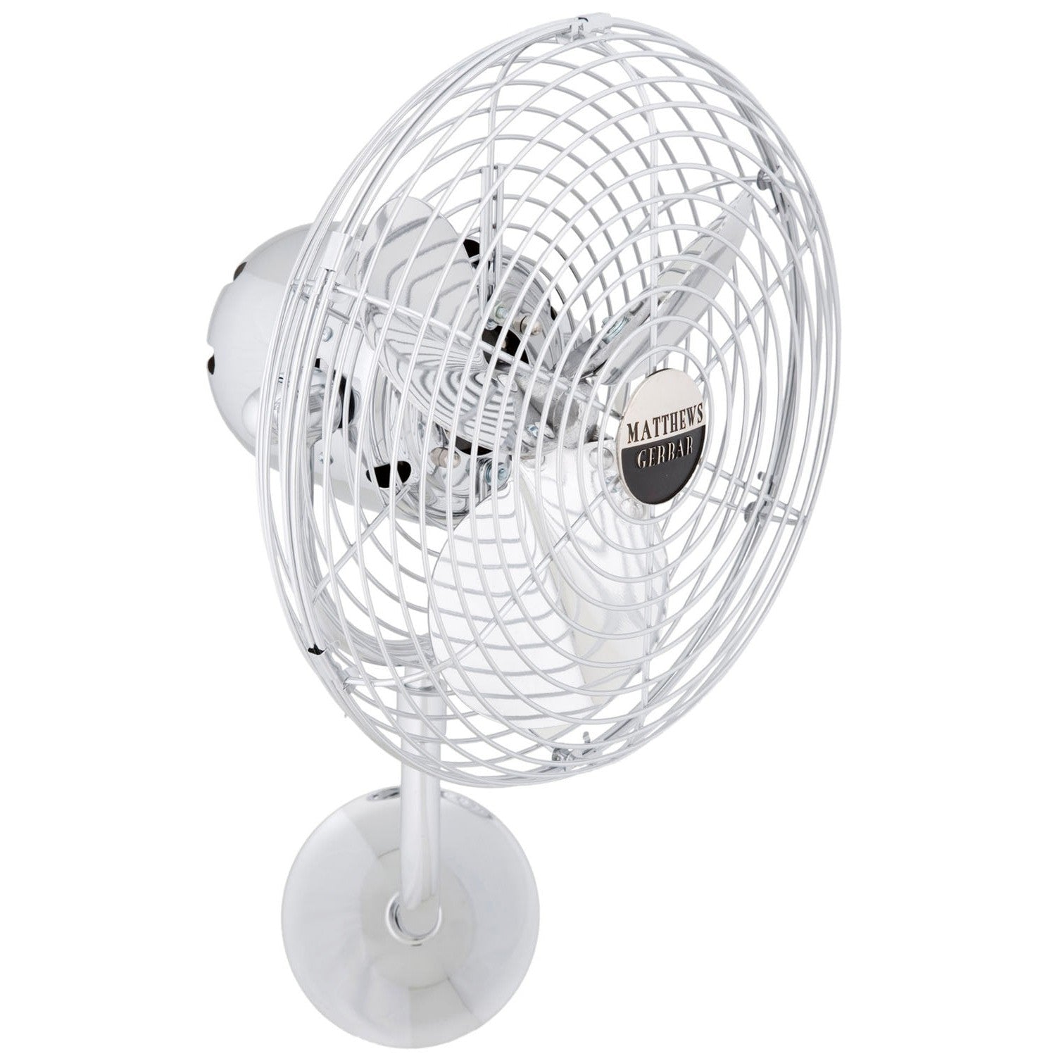 Matthews Fan Company - MP-CR-MTL - 19"Wall Fan - Michelle Parede - Polished Chrome