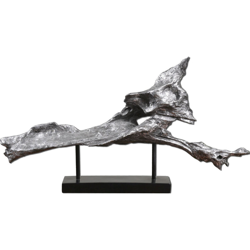 Uttermost - 19697 - Sculpture - Cosma - Silver w/Matte Black