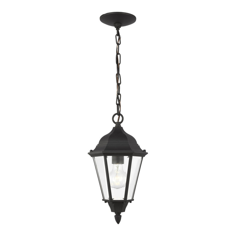 Generation Lighting - 60938-12 - One Light Outdoor Pendant - Bakersville - Black