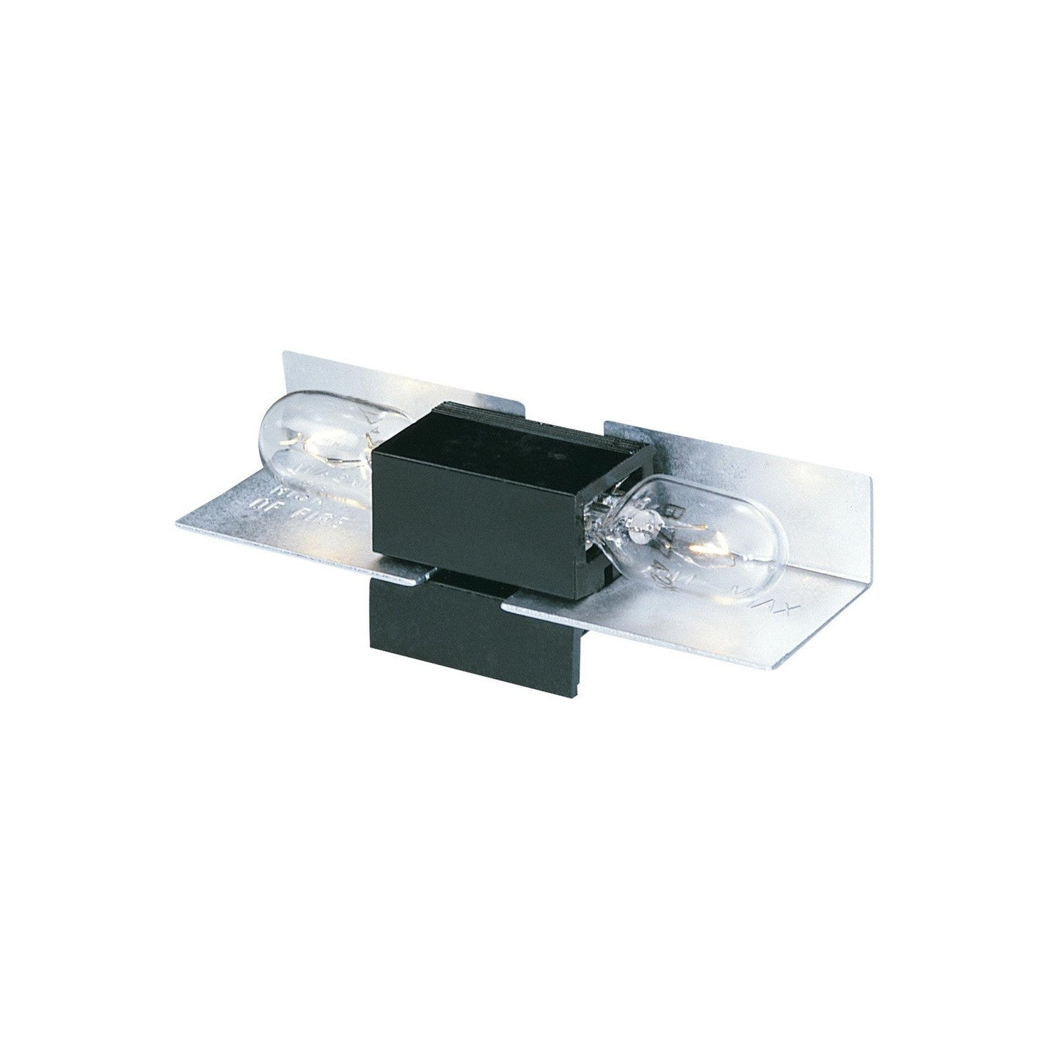 Generation Lighting - 9428-12 - Wedge Base Lamp Holder - Lx Wedge Base Lamp holders - Black