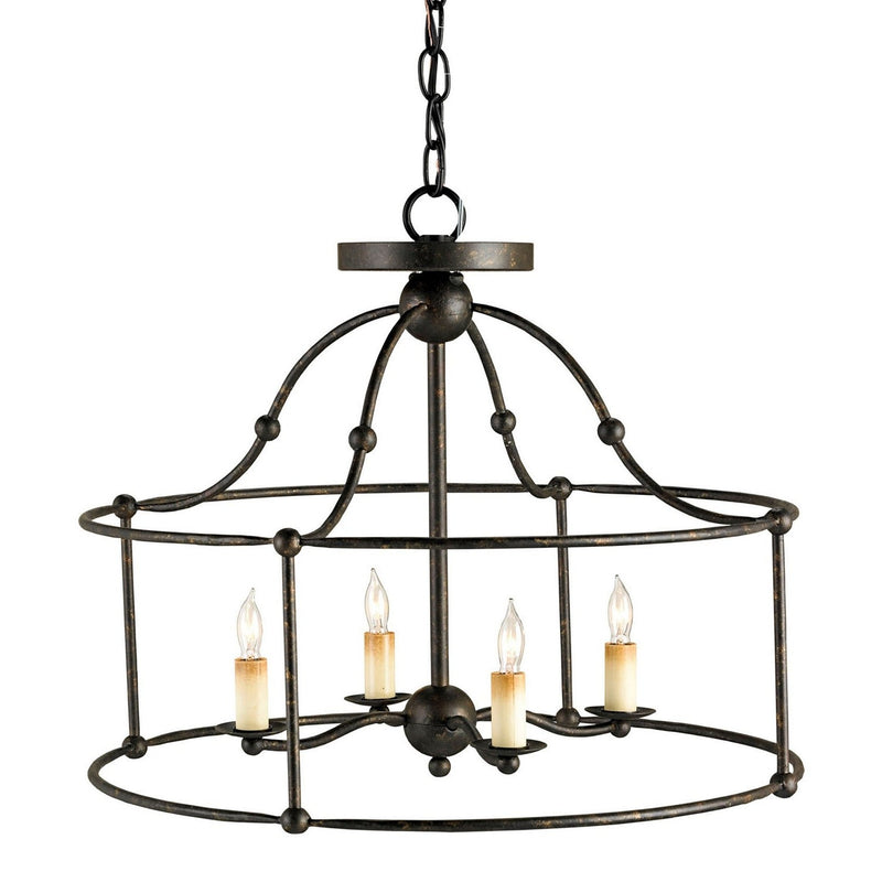 Currey and Company - 9878 - Four Light Lantern - Fitzjames Collection - Mayfair