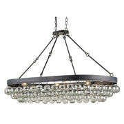 Currey and Company - 9888 - Six Light Chandelier - Balthazar Collection - French Black