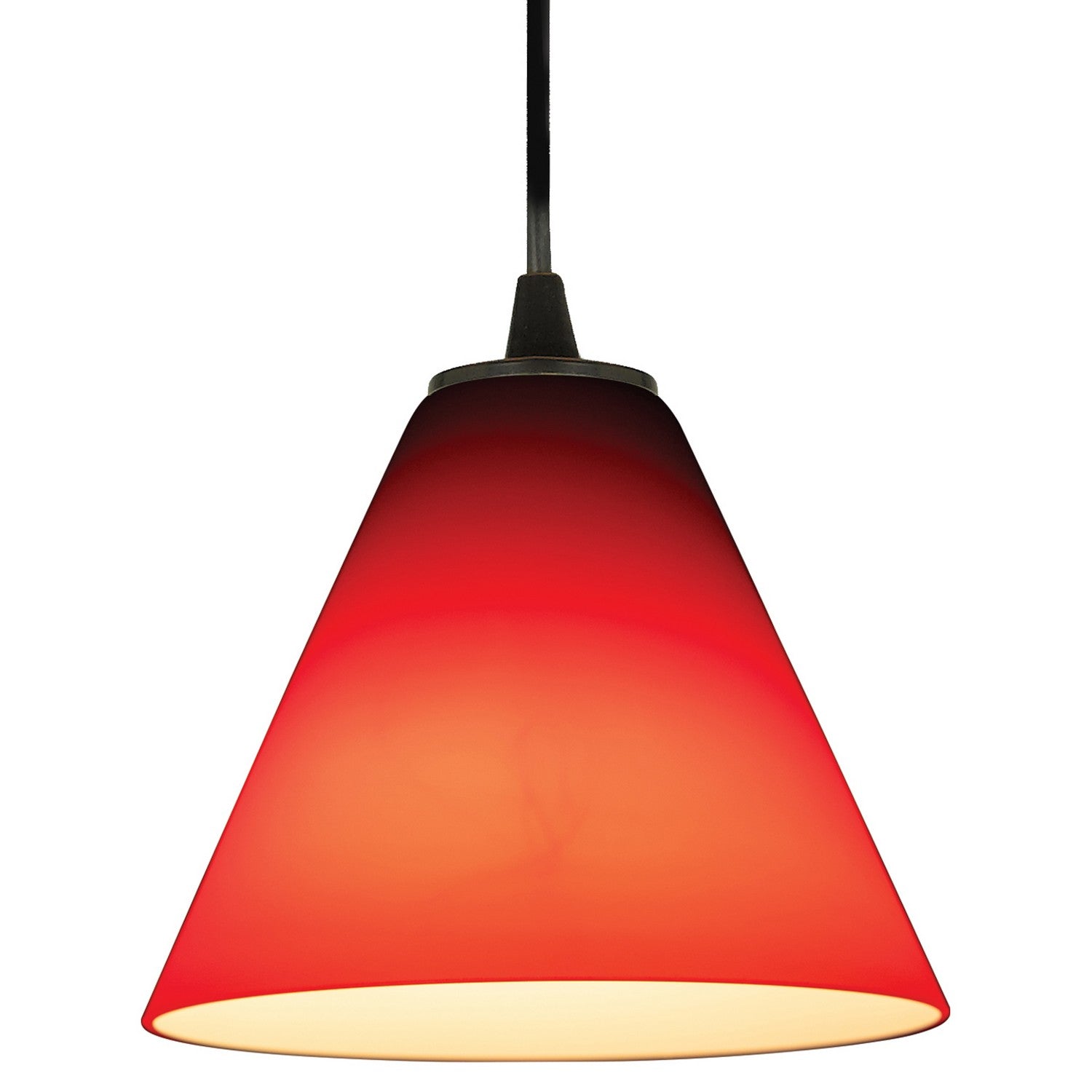 Access - 28004-1C-ORB/RED - One Light Pendant - Martini - Oil Rubbed Bronze