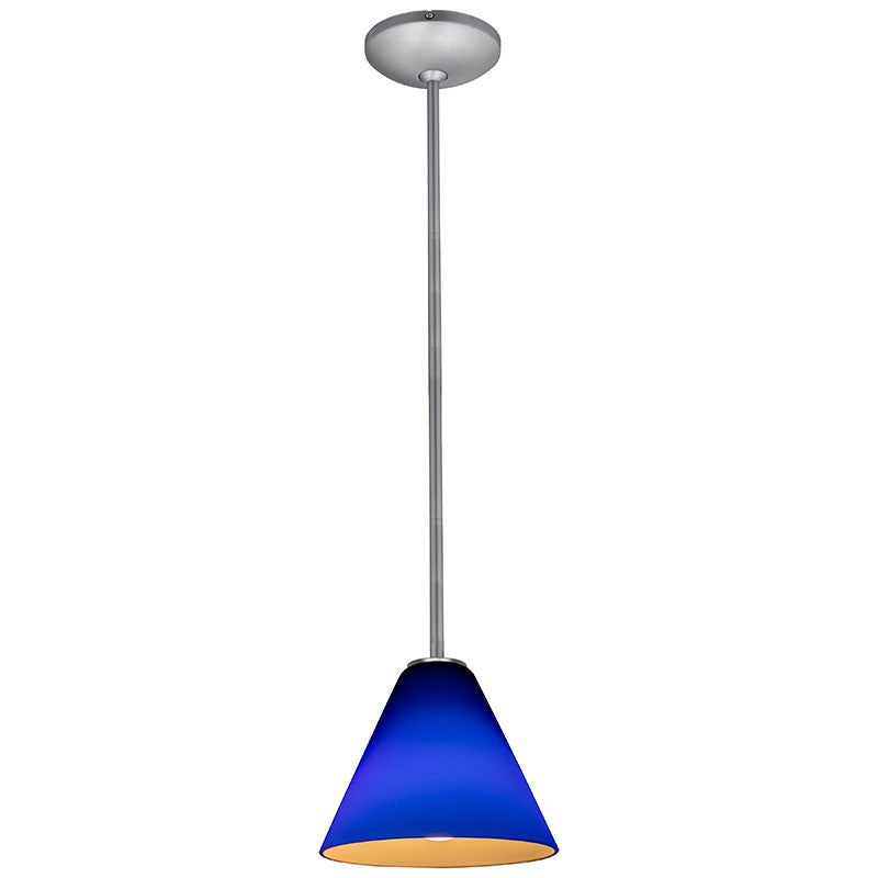 Access - 28004-1R-BS/COB - One Light Pendant - Martini - Brushed Steel