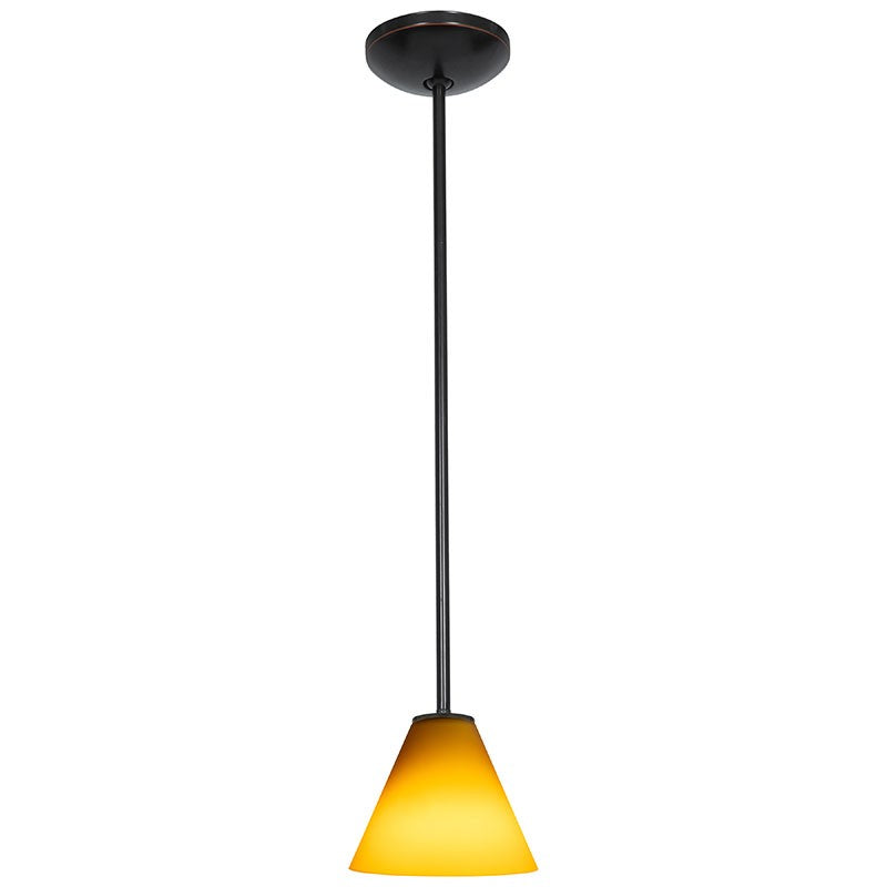 Access - 28004-1R-ORB/AMB - One Light Pendant - Martini - Oil Rubbed Bronze