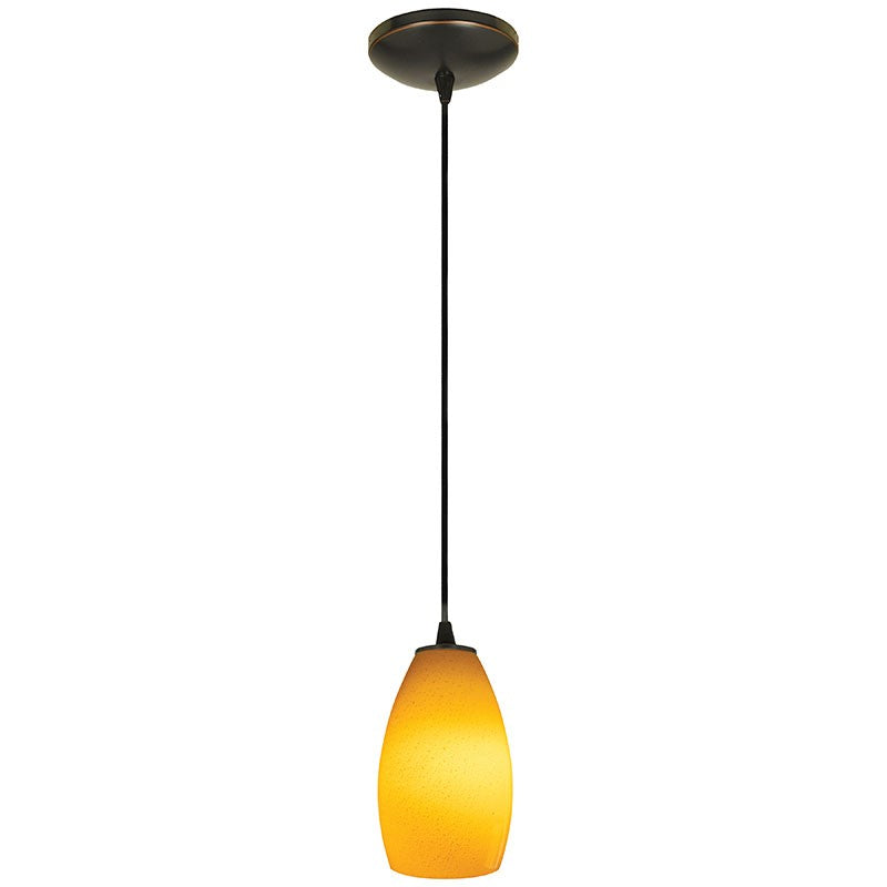 Access - 28012-1C-ORB/MYA - One Light Pendant - Champagne - Oil Rubbed Bronze