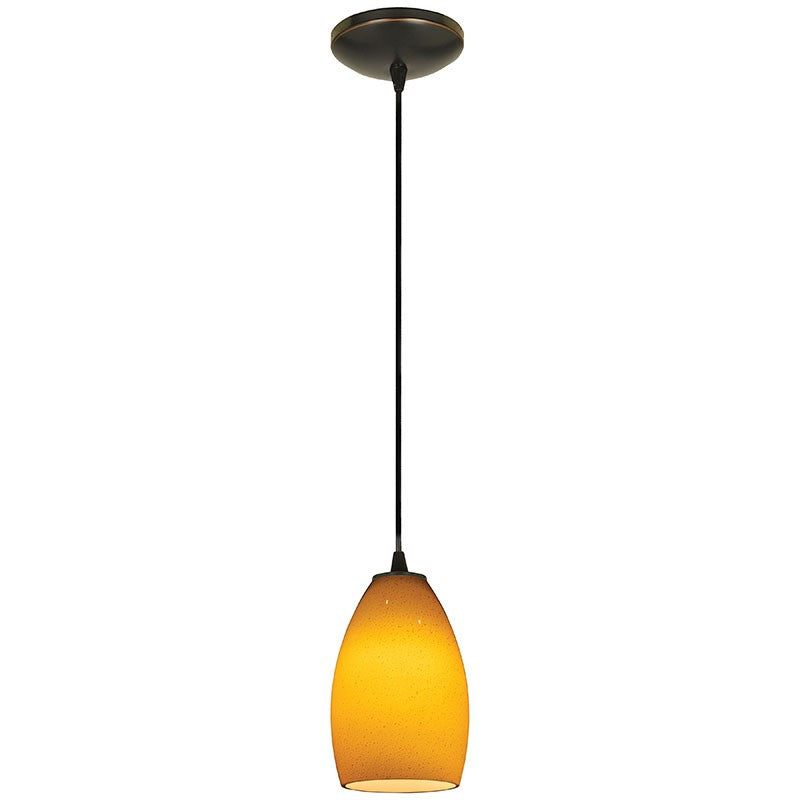 Access - 28012-1C-ORB/MYA - One Light Pendant - Champagne - Oil Rubbed Bronze