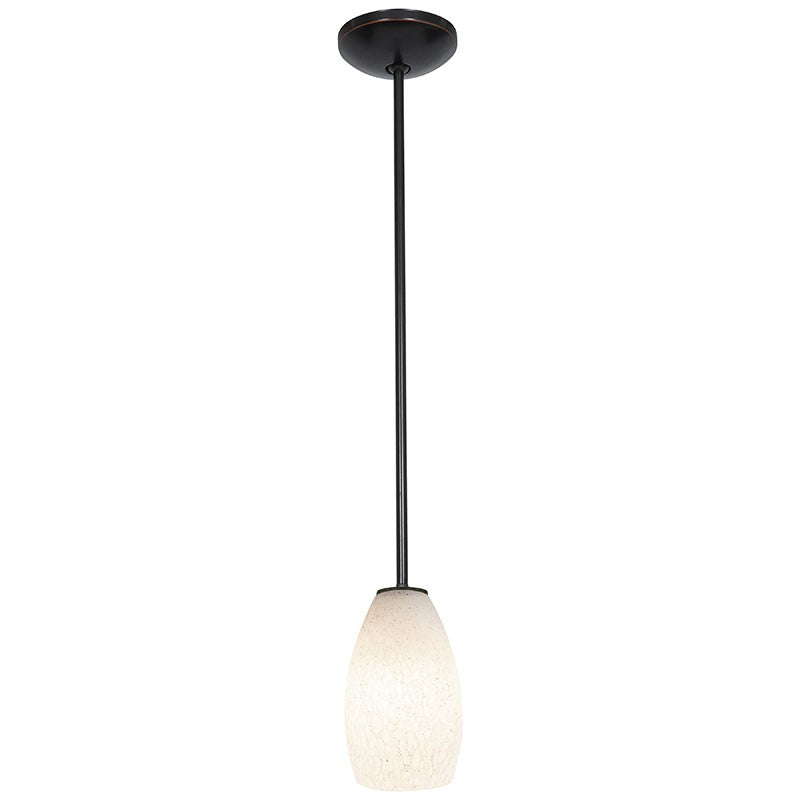 Access - 28012-1R-ORB/WHST - One Light Pendant - Champagne - Oil Rubbed Bronze