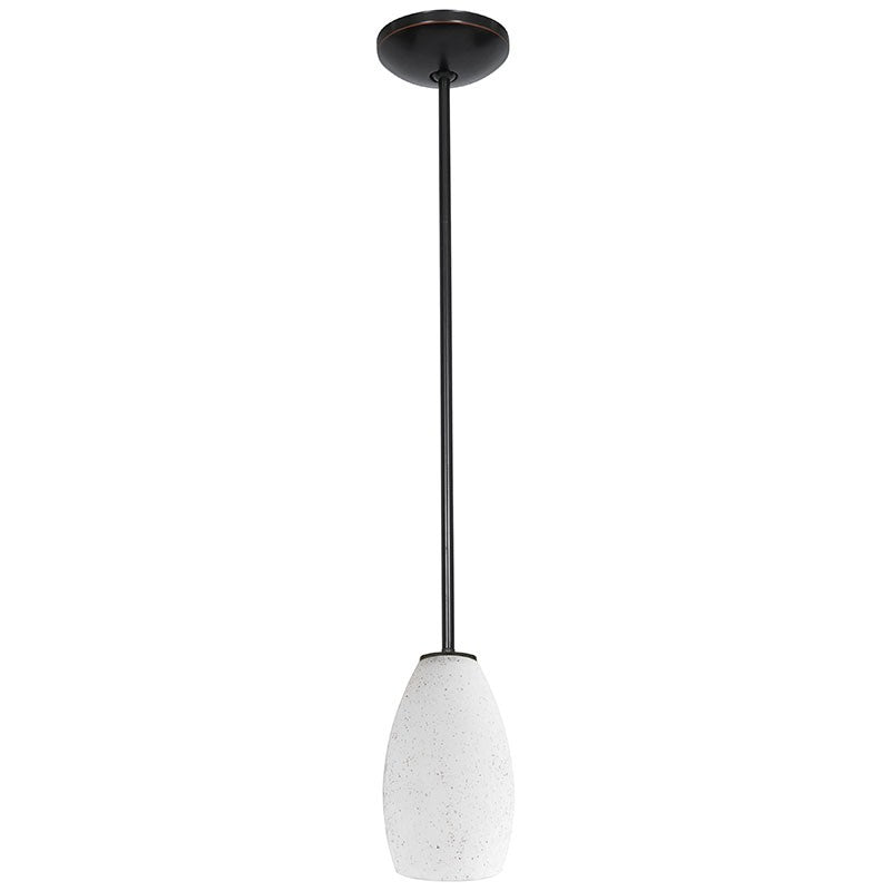 Access - 28012-1R-ORB/WHST - One Light Pendant - Champagne - Oil Rubbed Bronze