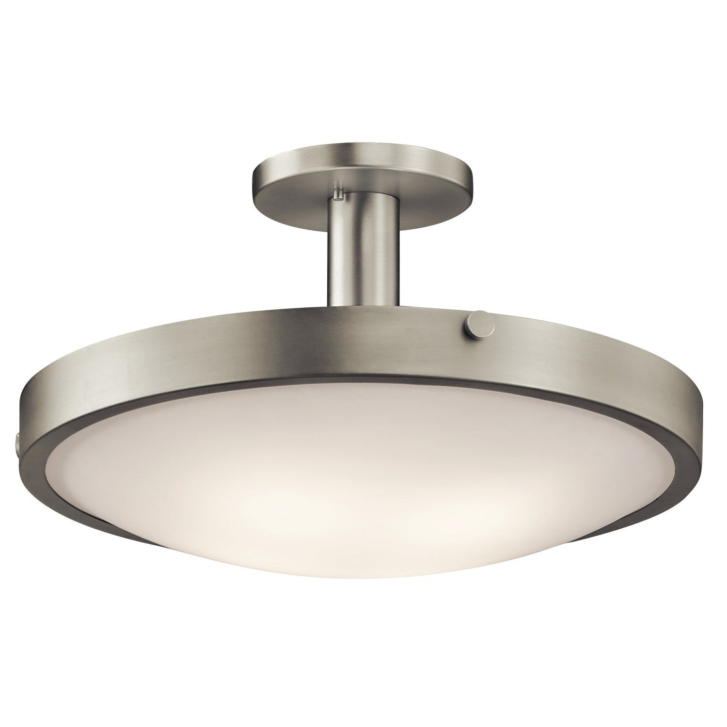 Kichler - 42246NI - Four Light Semi Flush Mount - Lytham - Brushed Nickel
