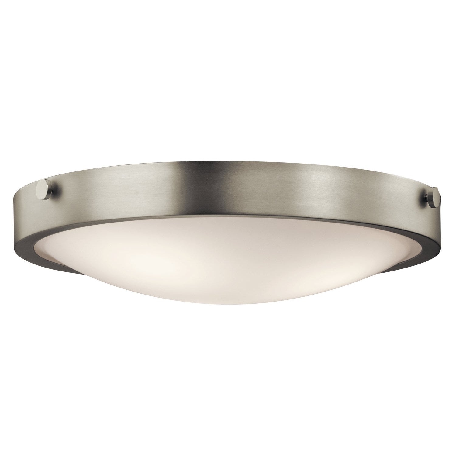 Kichler - 42275NI - Three Light Flush Mount - Lytham - Brushed Nickel