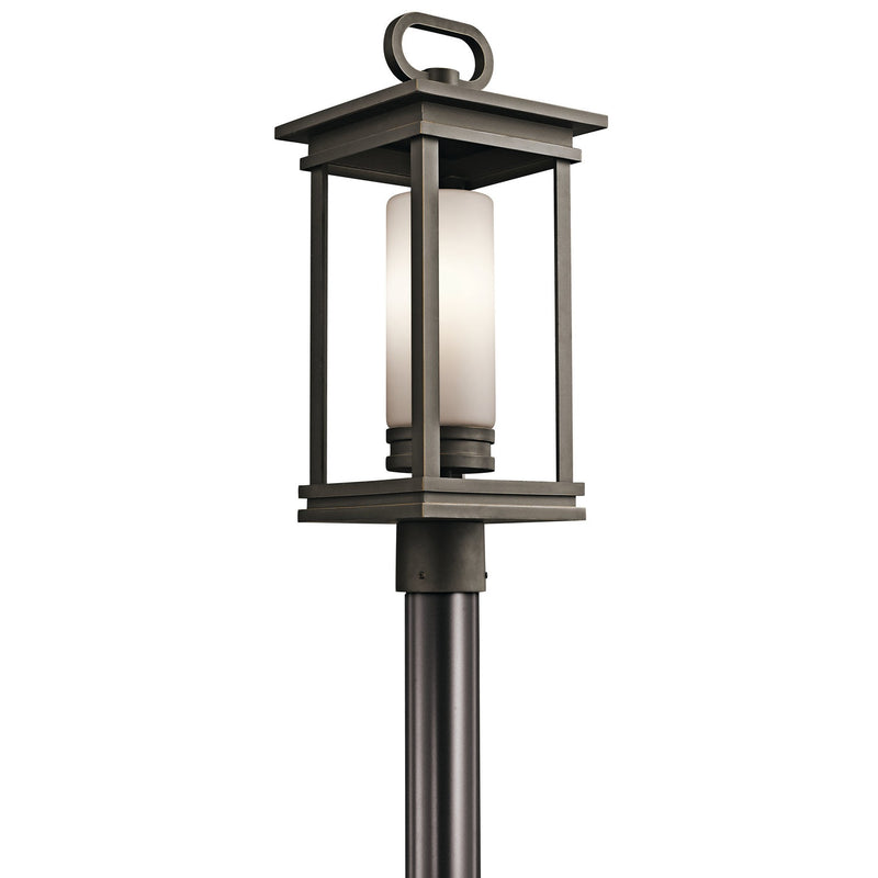 Kichler - 49478RZ - One Light Outdoor Post Mount - South Hope - Rubbed Bronze