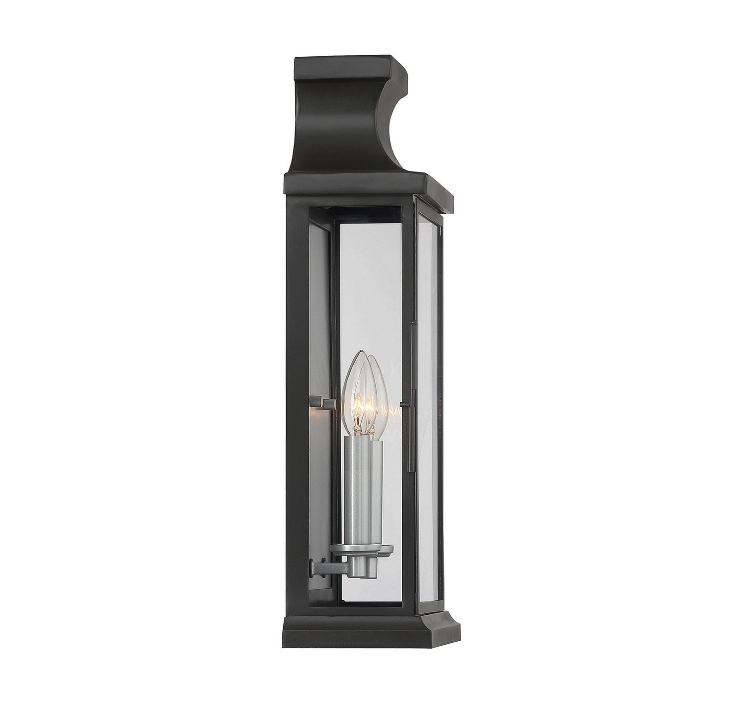 Savoy House - 5-5911-BK - Two Light Wall Lantern - Brooke - Black