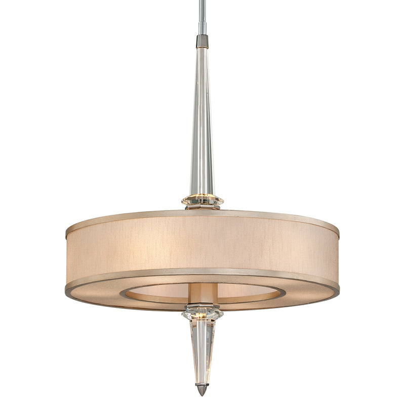 Corbett Lighting - 166-46-WSL/SS - 16 Light Pendant - Harlow - Warm Silver Leaf