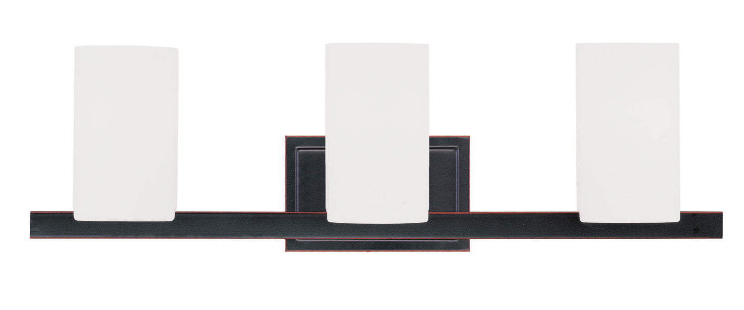 Livex Lighting - 1333-67 - Three Light Bath Vanity - Astoria - Hand Applied Olde Bronze