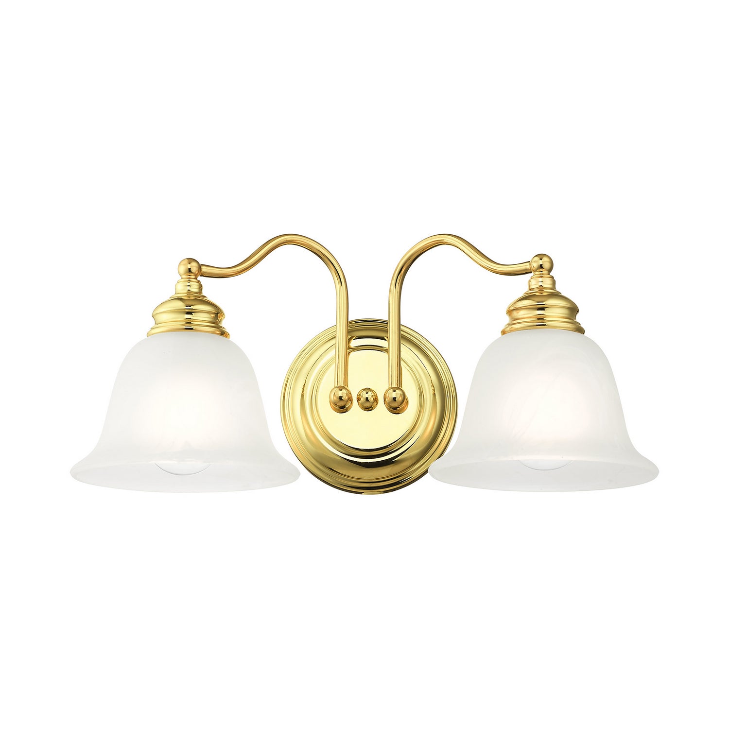 Livex Lighting - 1352-02 - Two Light Bath Vanity - Essex - Polished Brass