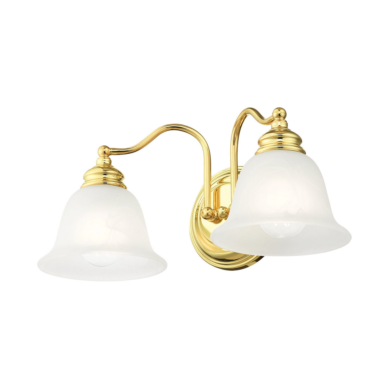 Livex Lighting - 1352-02 - Two Light Bath Vanity - Essex - Polished Brass