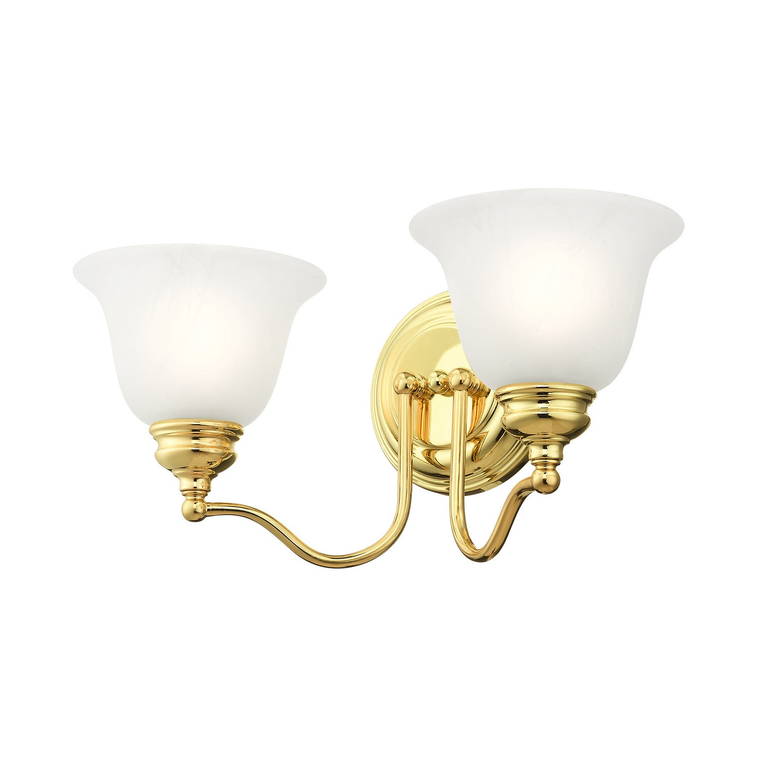 Livex Lighting - 1352-02 - Two Light Bath Vanity - Essex - Polished Brass