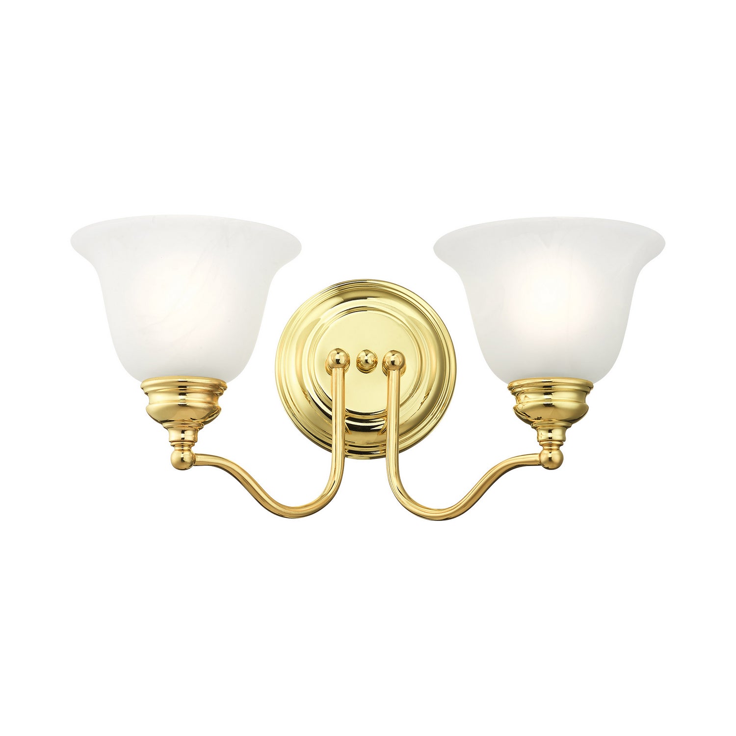 Livex Lighting - 1352-02 - Two Light Bath Vanity - Essex - Polished Brass