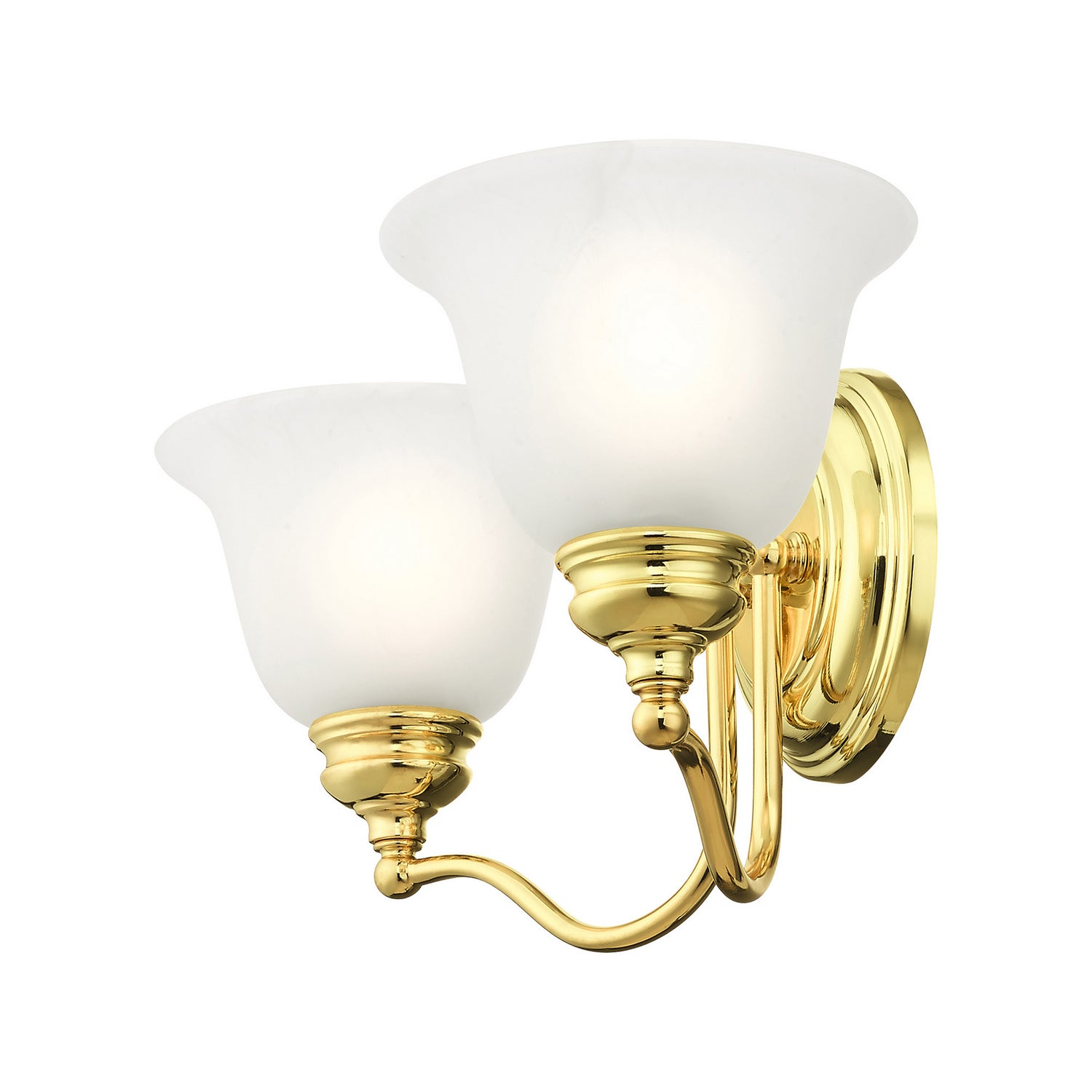 Livex Lighting - 1352-02 - Two Light Bath Vanity - Essex - Polished Brass