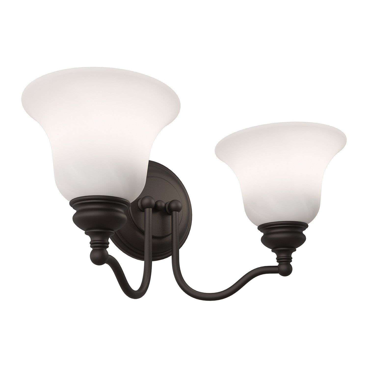 Livex Lighting - 1352-07 - Two Light Bath Vanity - Essex - Bronze