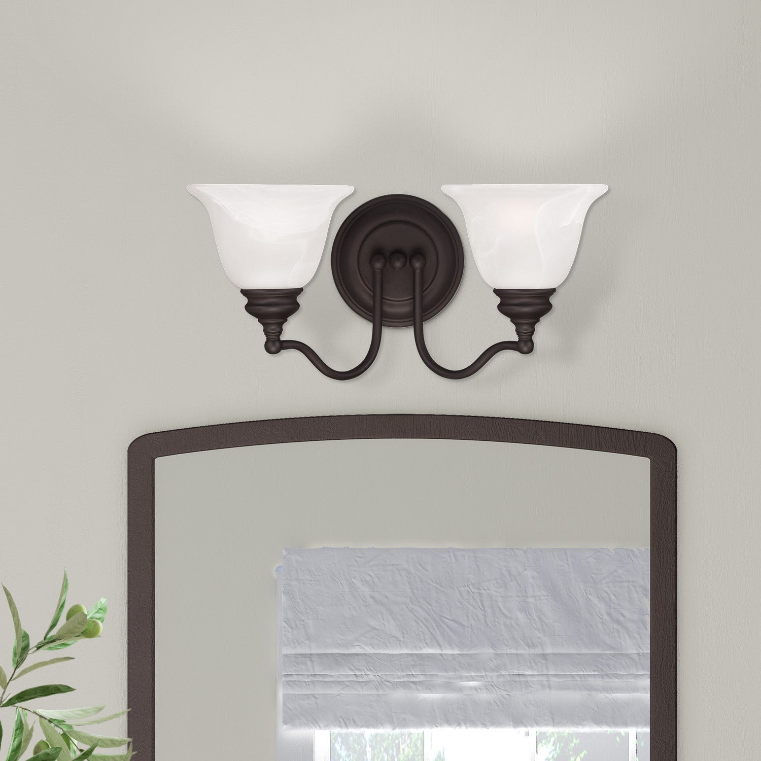Livex Lighting - 1352-07 - Two Light Bath Vanity - Essex - Bronze