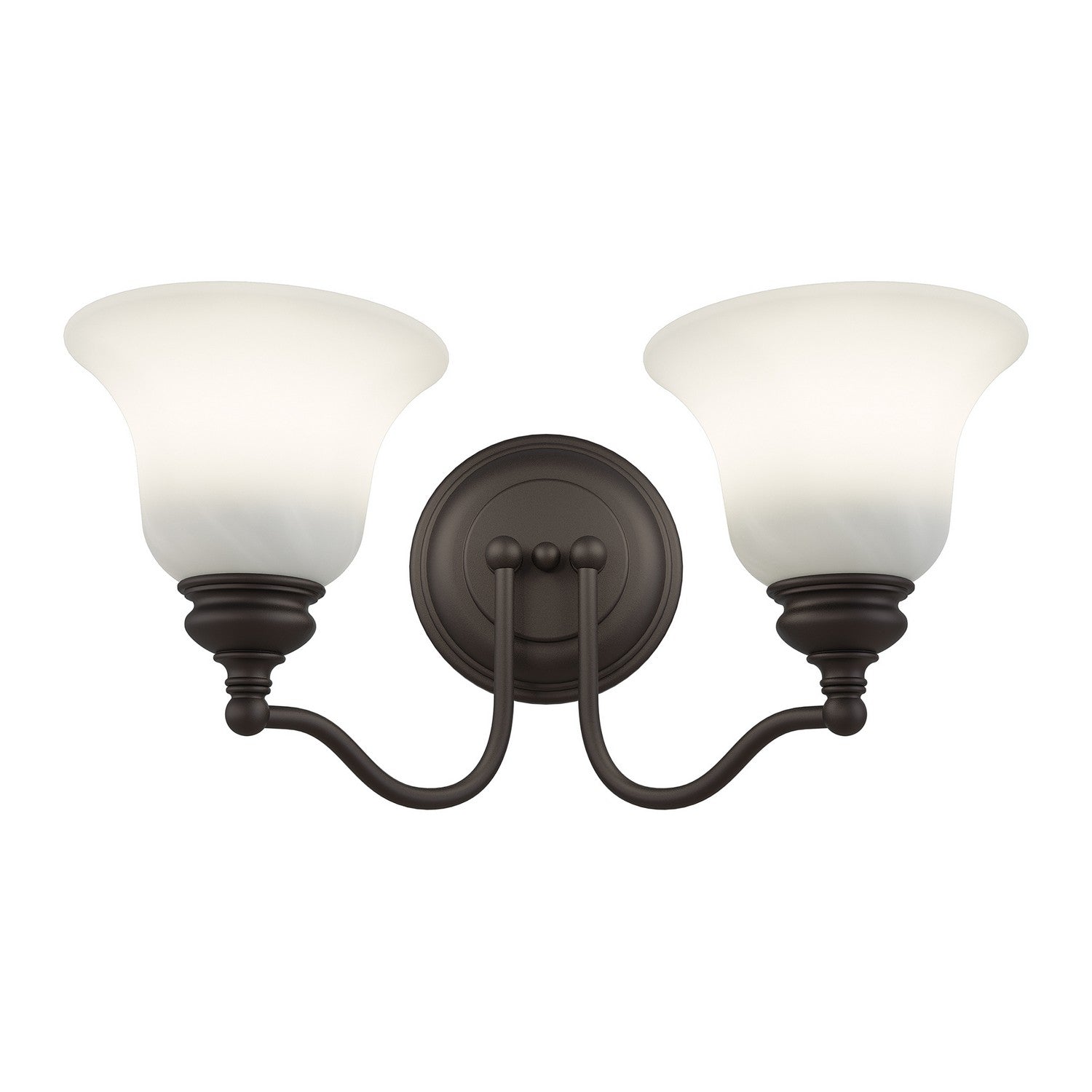 Livex Lighting - 1352-07 - Two Light Bath Vanity - Essex - Bronze