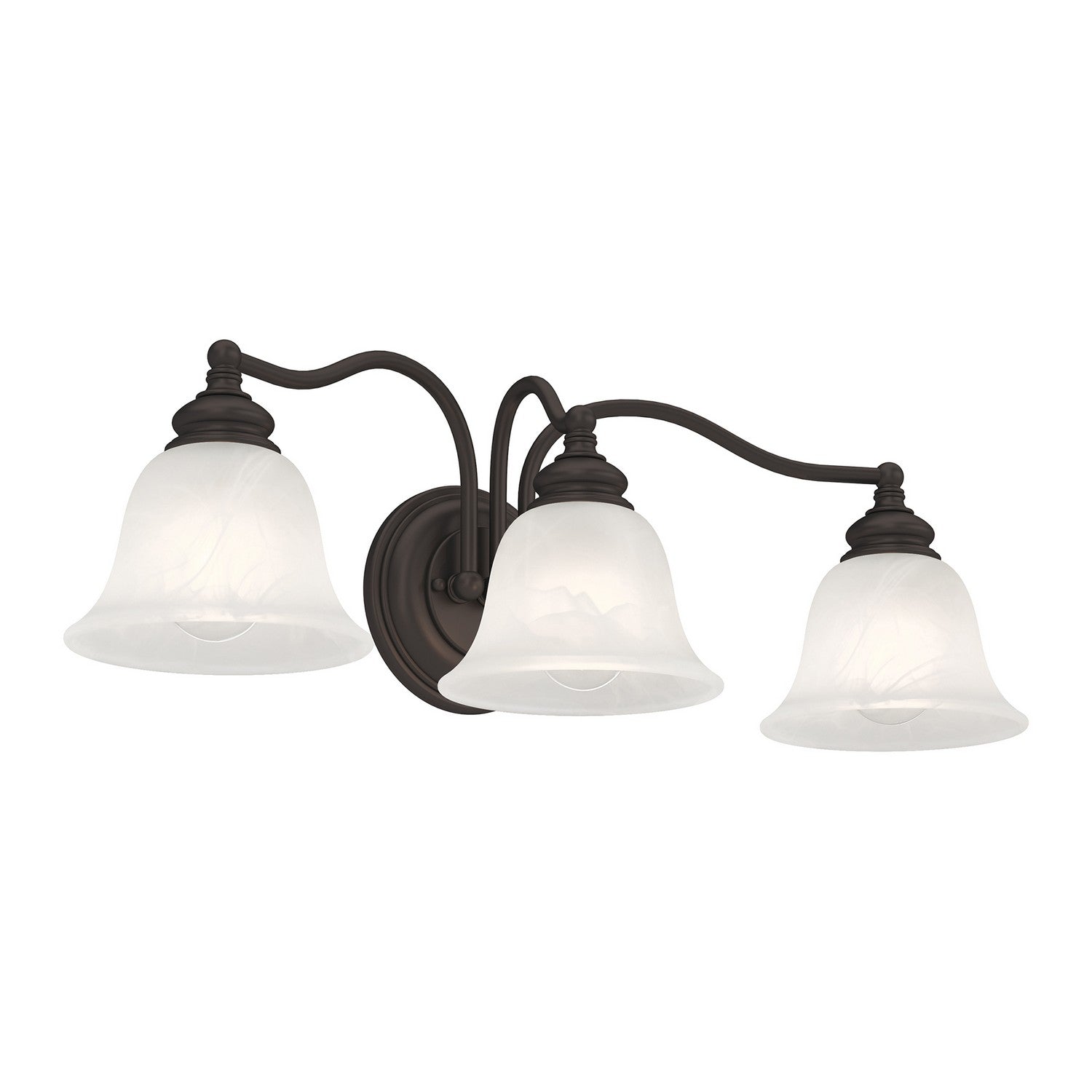Livex Lighting - 1353-07 - Three Light Bath Vanity - Essex - Bronze
