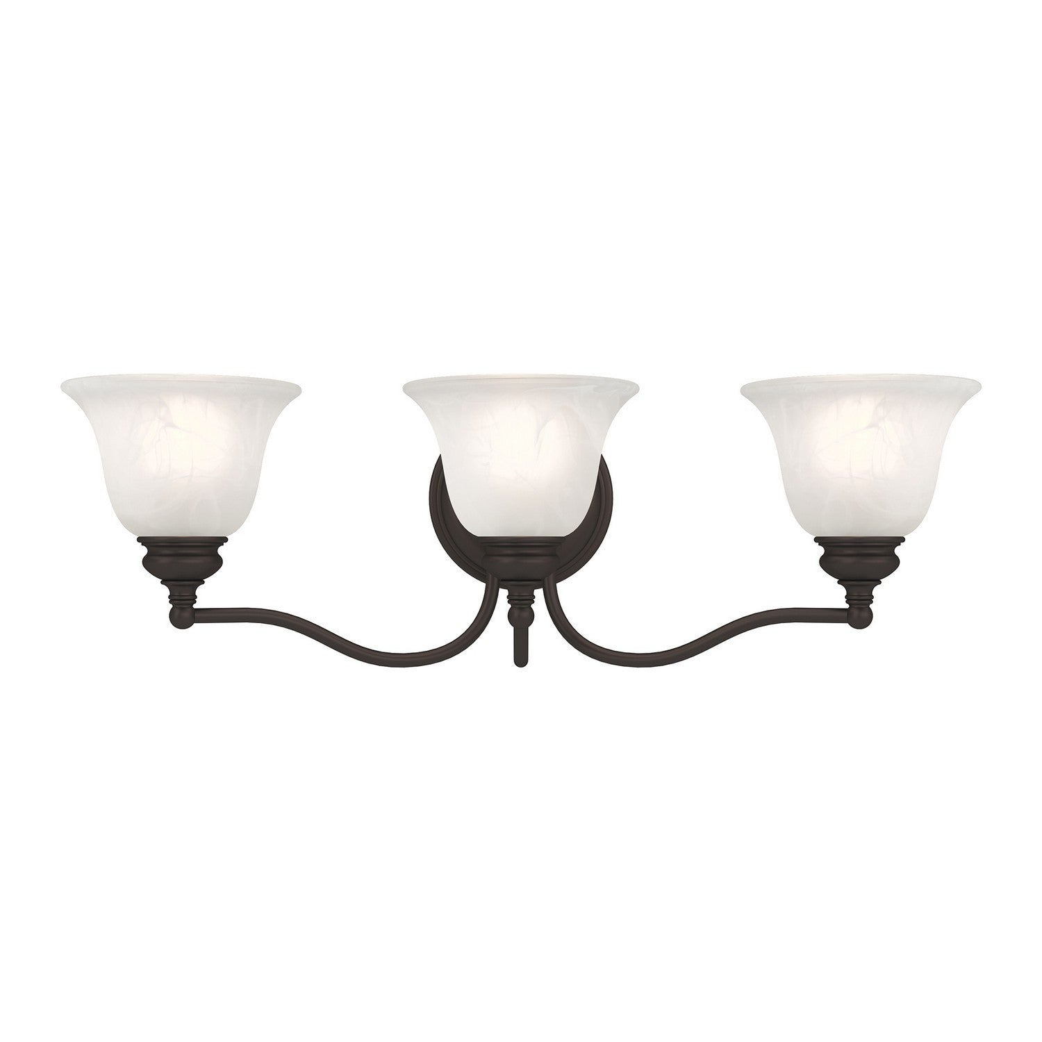 Livex Lighting - 1353-07 - Three Light Bath Vanity - Essex - Bronze