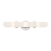 Livex Lighting - 1903-05 - Three Light Bath Vanity - Pelham - Polished Chrome