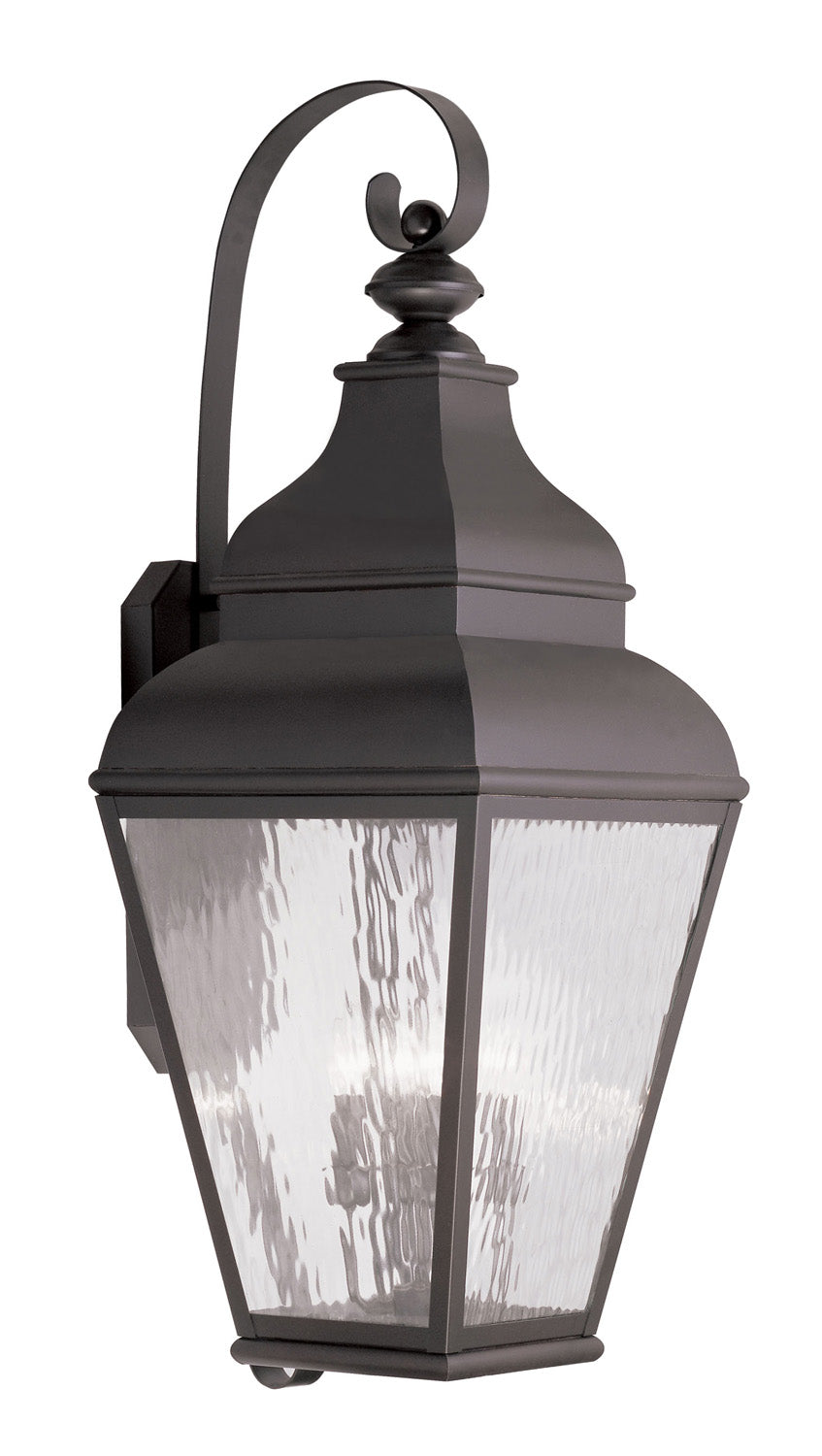 Livex Lighting - 2607-07 - Four Light Outdoor Wall Lantern - Exeter - Bronze